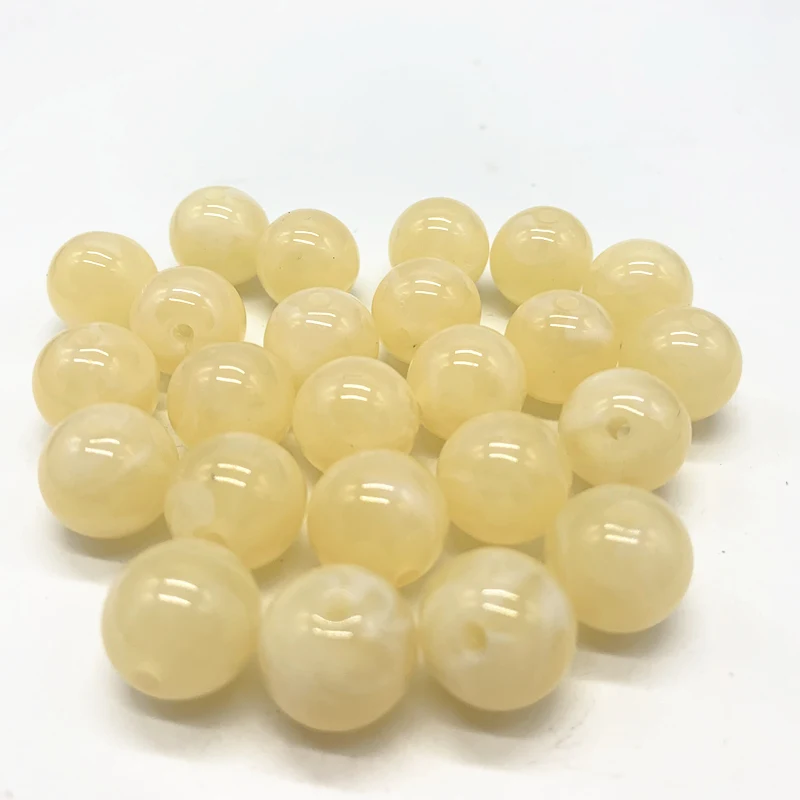 

New 10pcs 14mm of Acrylic Beads Earrings Necklace Accessories Beads For Jewelry Making DIY Jewelry Findings #ZS12