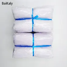 11 размеров, 1000 шт., 7x9, 9x12, 10x15 см, белые мешочки из органзы, подарочная упаковка для ювелирных изделий, сумки на шнурках для свадьбы/дня рождения/рождества