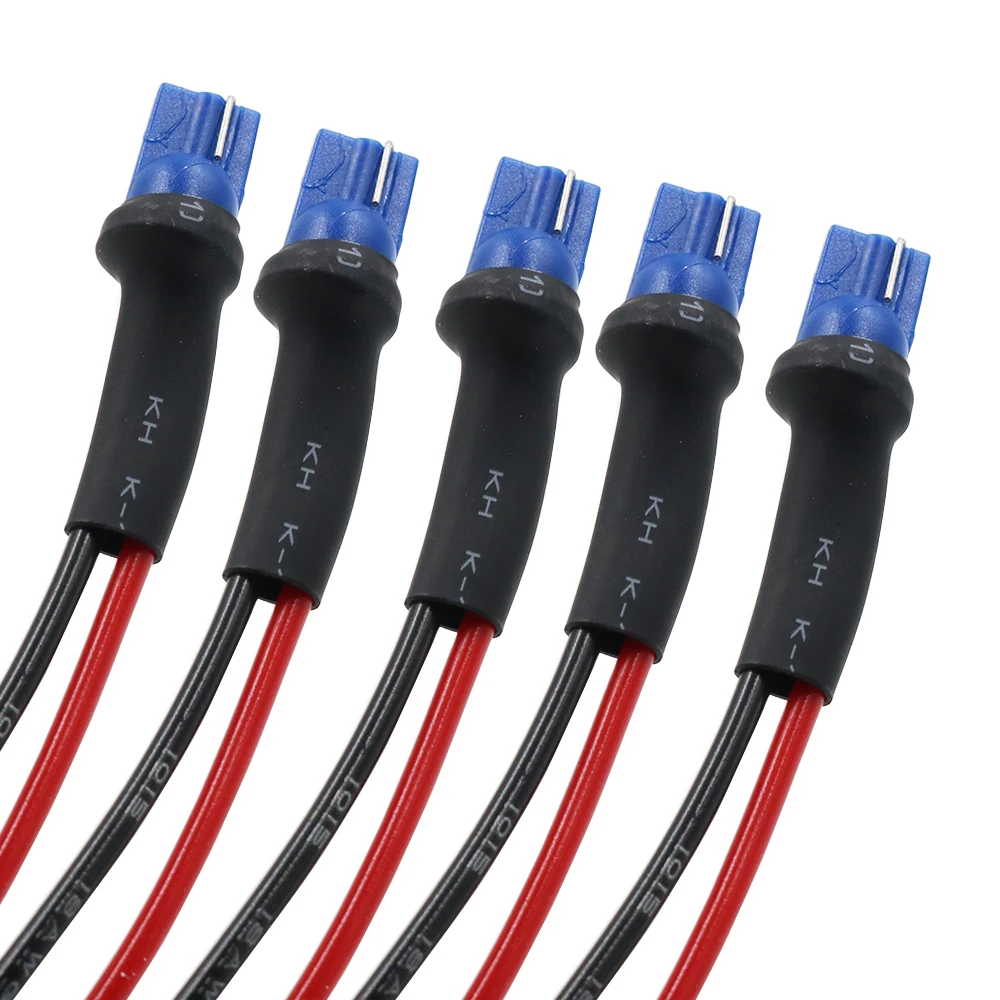 

YSY 50pcs T10 W5W Socket Holders male T10 Car Headlight Assembly Male Socket Plug Adapter Extended Wire Connector