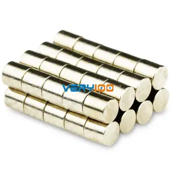 

100pcs N50 2x2 mm Super Strong Round Magnetic Matrial Disc Cylinder Magnets Rare Earth Neodymium Free Shipping