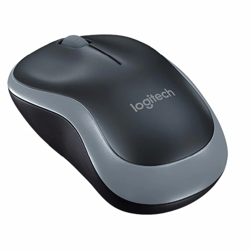 Беспроводная мышь logitech M185 1000 dpi 2,4 GHz с USB Nano приемником для ноутбука настольного ПК домашнего офиса