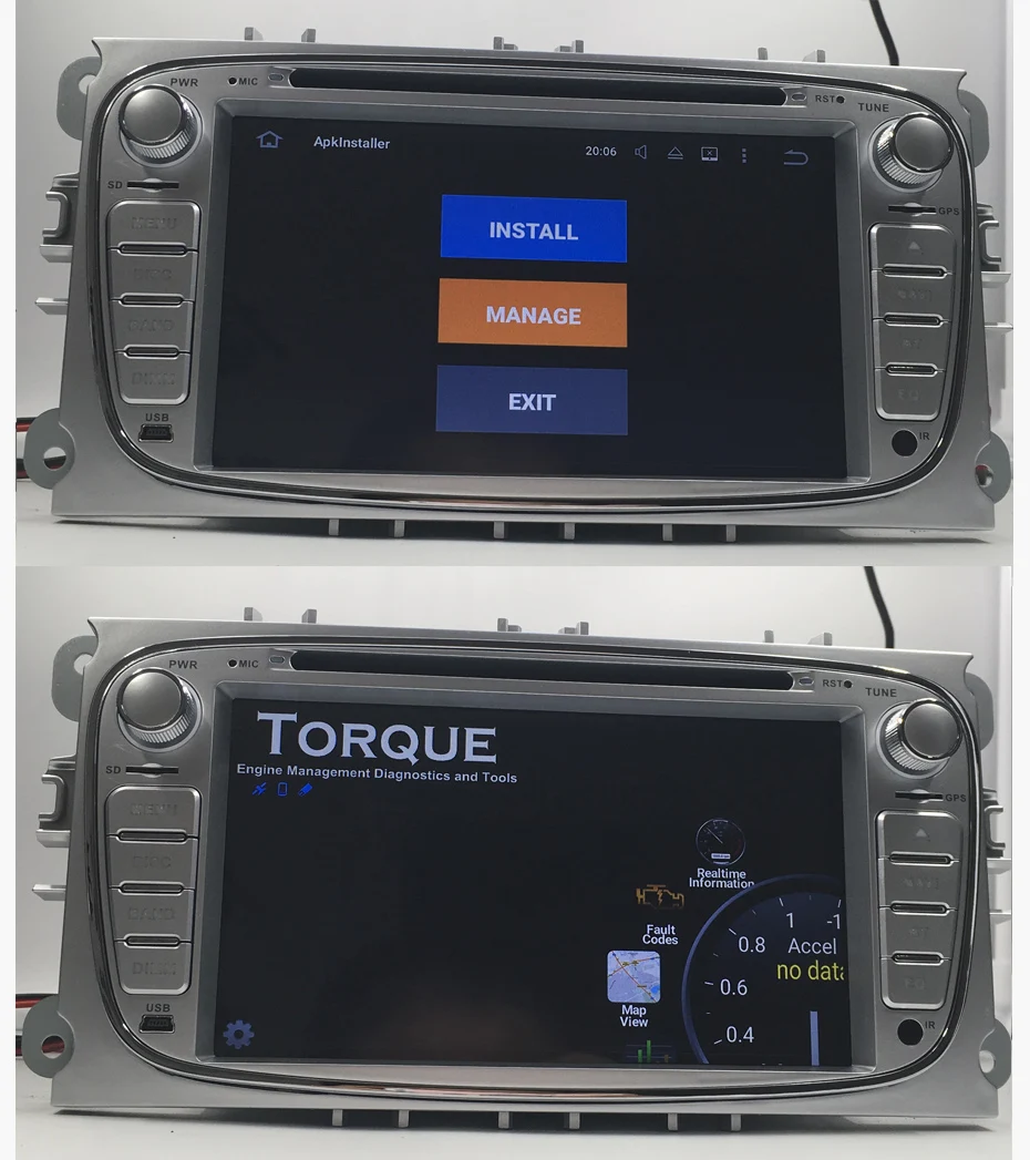 Sale KANOR Octa Core IPS Android 9.0 4g 2 din Car DVD GPS For Ford Focus S-MAX Mondeo C-MAX Wifi GPS Navigation Radio FM Multimedia 16