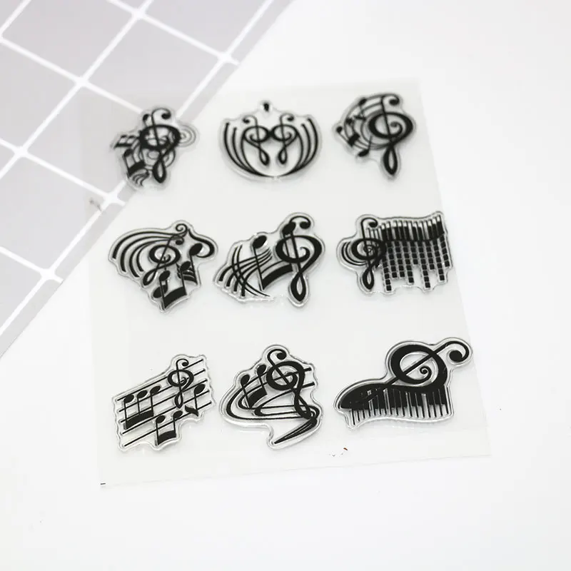 

Cute Notes transparent silicone stamp, diy Handmade Scrapbook Photo Album diary decoration tools soft Stamps