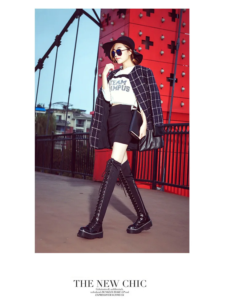 Koovan Women's Over The Knee Boots 2021 New Autumn And Winter New High-heeled Women's  Side Zipper Stovepipe Long Elastic Shoes