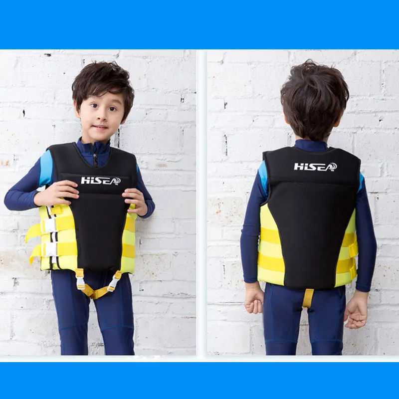 Неопрен ребенка спасательный жилет Плавание куртка для Плавание размещения Куртки Мальчики и Девочки Дети Малыш молодежи От 1 до 12 лет Zip-up