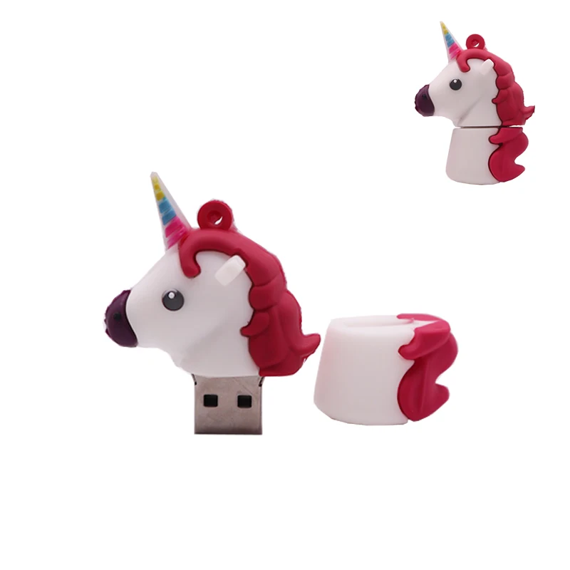 USB 2 0 мультяшный флэш накопитель 4 ГБ 8 16 32 64 128 карта памяти флешка мини компьютер