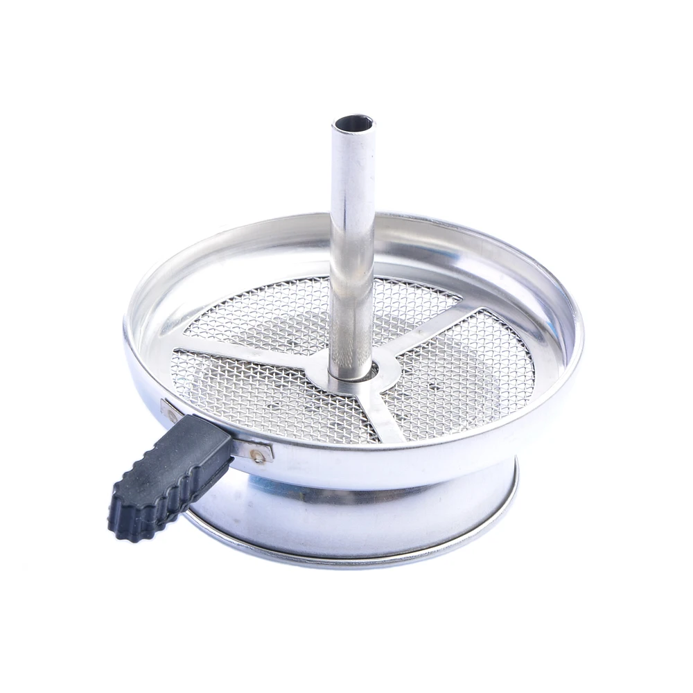 Stainless Steel Hookah Charcoal Holder With Handle Metal Screens For