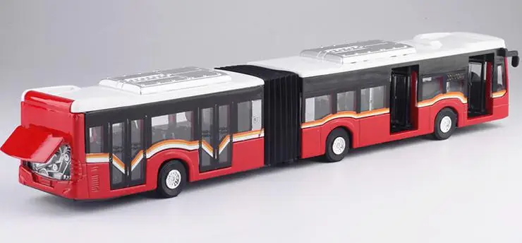 1:50 сплав оттягивающийся двойной автобус, высокая моделирования городской автобус модель, игрушечные транспортные средства, металлические литья под давлением, мигающий и музыкальный