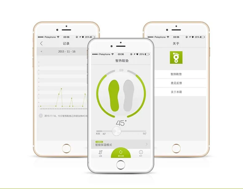 1900mAh Lithium Battery Shoe Pads Mobile APP Wireless Bluetooth Smart Control Electric Heating Insoles Winter Foot Warming Thermal Soles plantillas calefactables (20)