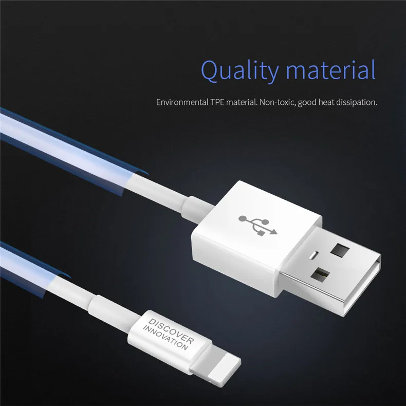 Nillkin Lighting Cable 2A Быстрая зарядка USB кабель для передачи данных для Apple iPhone X 8 8 Plus 7 7 Plus и планшета Android usb зарядный шнур