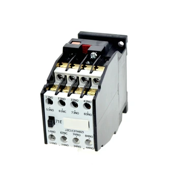 

Ith 10A AC Motor Contactor Relay Starter 7NO 1NC 24V 48V 110V 220V 380V 50Hz Coil Volt Contactors JZC1-71 35mm DIN Rail Mount