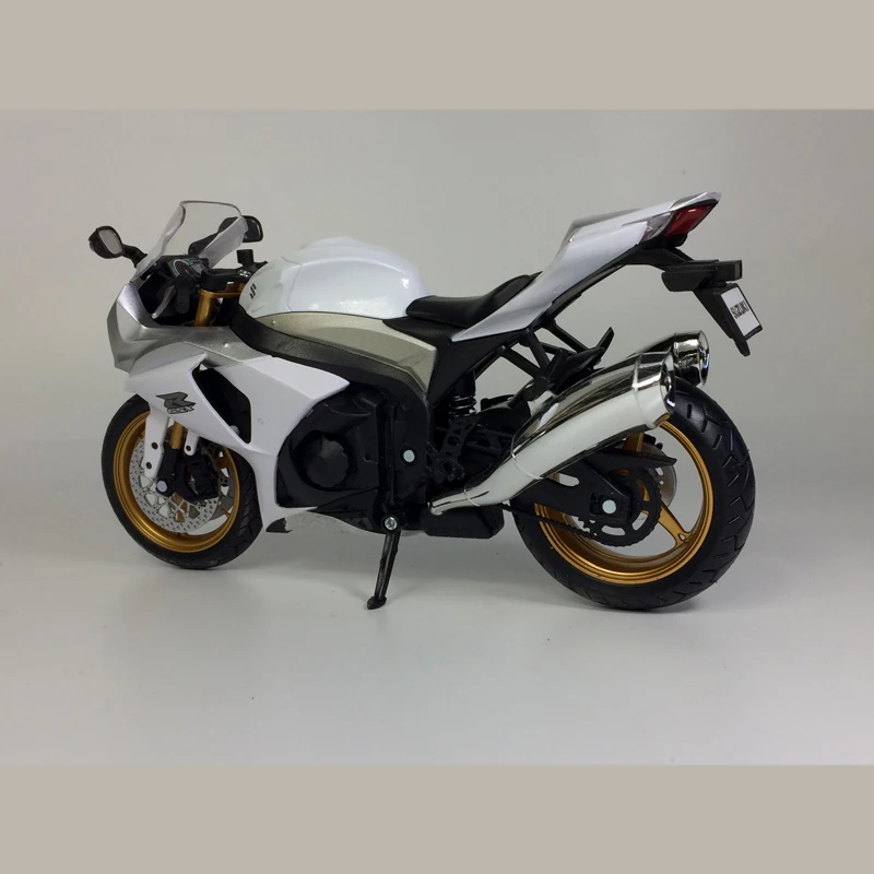 1:12 Suzuki GSX-R1000 модель мотоцикла Коллекция игрушек Лучший подарок на день рождения Рождество для детей