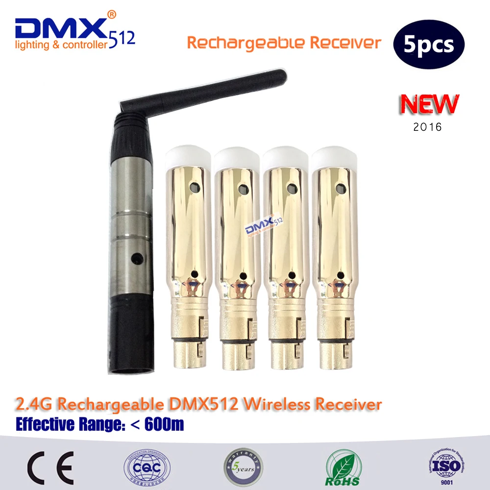DHL Бесплатная доставка 2 4G wifi беспроводной DMX512 приемник dmx512 консоль светодиодный