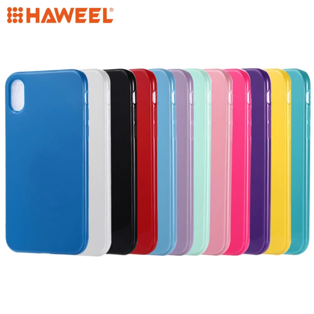 

HAWEEL Candy Color TPU Case For iPhone XR / XS Max / XS
