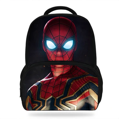 14Inch New Style Spiderman Backpack For Boys Girls School Book Bags ...