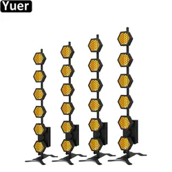 4 шт./лот кейсе 6x300 W Ретро вспышки света уникальный декоративный светильник для профессионального музыкального диско DJ вечерние освещение