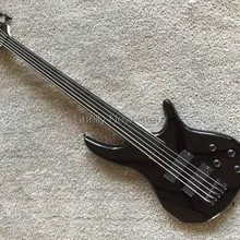 Shelly магазин завод на заказ Черный EVH 5 струнный бас черное дерево без грифа электрическая бас гитара Музыкальные инструменты магазин