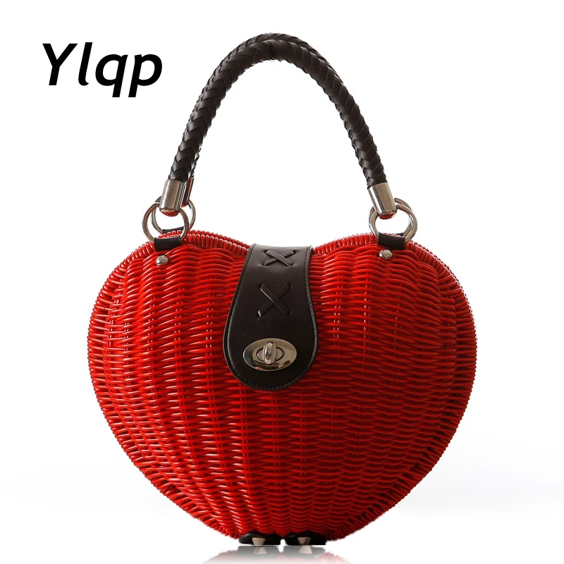 

Luxury Manual Knitting Rattan Straw Bags Handbags Women Famous Brands Designer Tote Bags for Women bolsa feminina sac a main