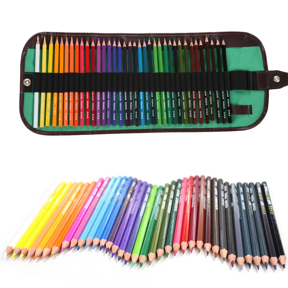 36 Цвет Цветные карандаши с сумкой Marco для изобразительного искусства искусство рисования на масляной основе безопасные нетоксичные карандаши для рисования художественный эскиз