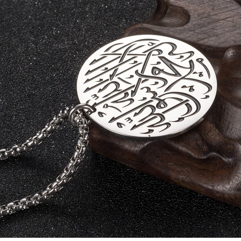 Family Decor Black Charm Photo Compass Pendant Necklace Cabochon Glass Vintage Bronze Chain Necklace Jewelry Handmade