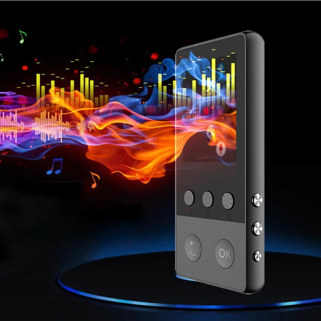 

1.8 inch Screen Bluetooth Card Music Player USB 2.0 Sports Multi-function 320 x 240 400mA 150g 10-30H MP3 8GB