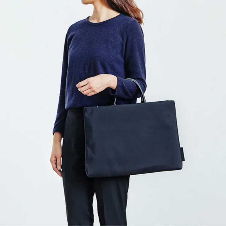 

2019 Briefcase laptop computer bag Laptop Notebook Bag Women Travel Bussiness slim handbag 15.6 Inch Macbook Pro PC Sleeve case