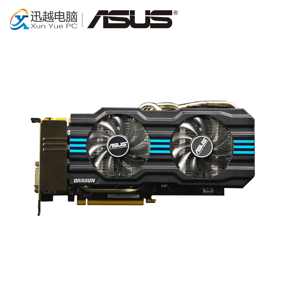 

ASUS GTX 760-DC2T-2GD5 GDDR5 Original Graphics Cards 4GB GDDR5 256 Bit GTX 760 Video Card DVI HDMI DP For Nvidia Geforce GTX 760