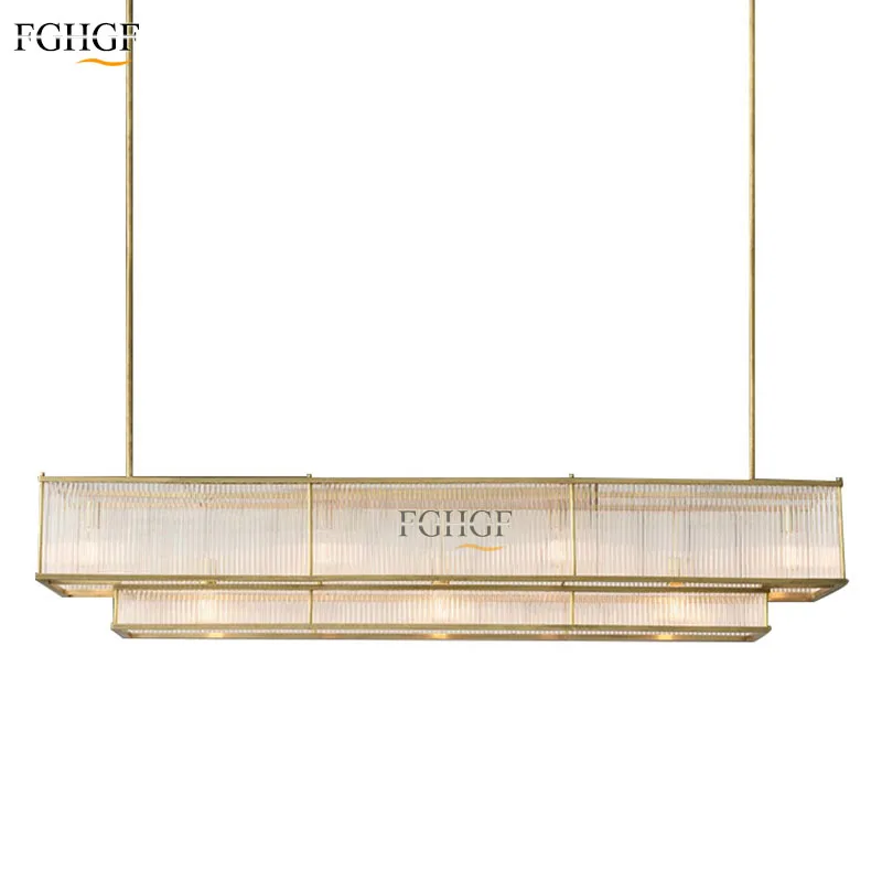 Rectangle Chandelier Light (2)