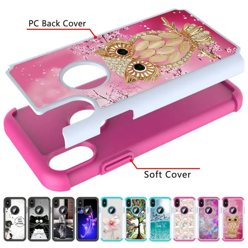 

Fashion Back Case For LG LV3 K10 2018 Stylo 4 5 K30 K40 V50 G8 ThinQ Aristo 2 Plus Anti Scratch Resistant Armor Cover D03D