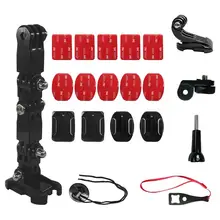 

For GoPro hero6/5/4 Motorcycle Helmet Chin Mount Camera Holder Set Helmet Chin Mount For Sports Cameras R60