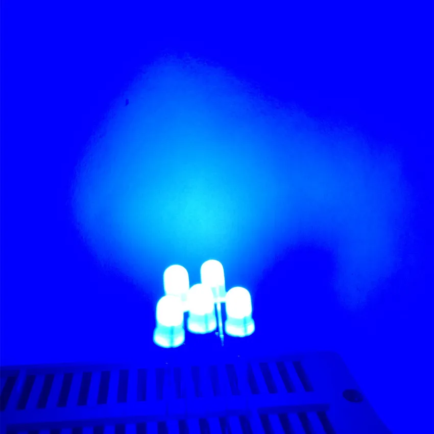 

1000PCS LED Lamp Diodes 3 mm Blue LED Diffused 3mm Lampada Light Emitting Diode Alto Brilho Diodos 3mm F3 Lampadas Ultra Bright