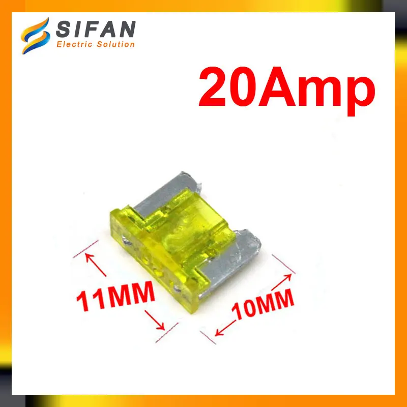 Buy 1000pcs Car Fuse 20A 20 AMP Mini Size from