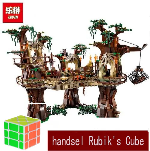 

1990pcs Lepin 05047 Star E Village wok Educational Building Juguete para Construir Bricks Toys Compatible with 10251 wars
