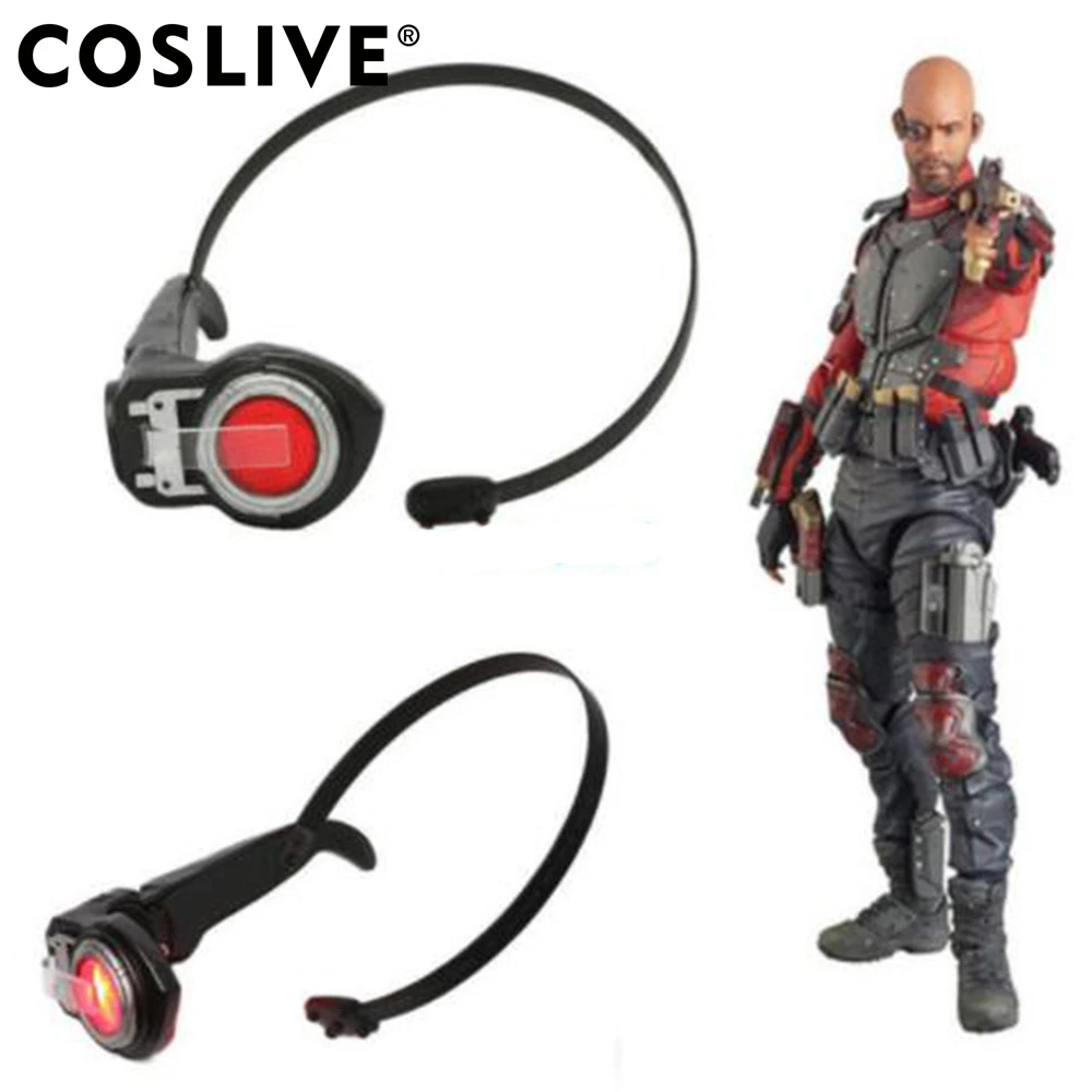 

Coslive Suicide Squad Deadshot Electronic Eye Gun Sight Patch Light Up for Halloween Cosplay Show