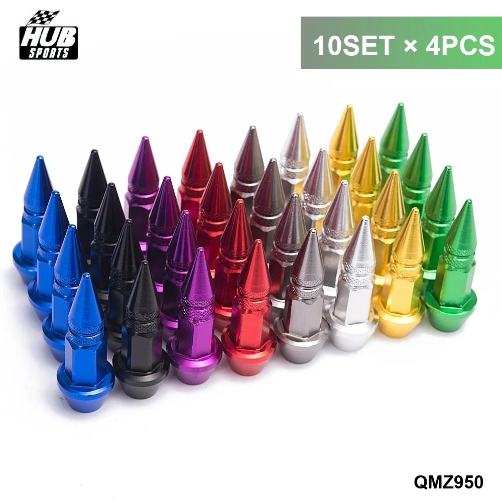 10SET Aluminium Alloy Spike Shape Car Tire Valves Accessories Valve