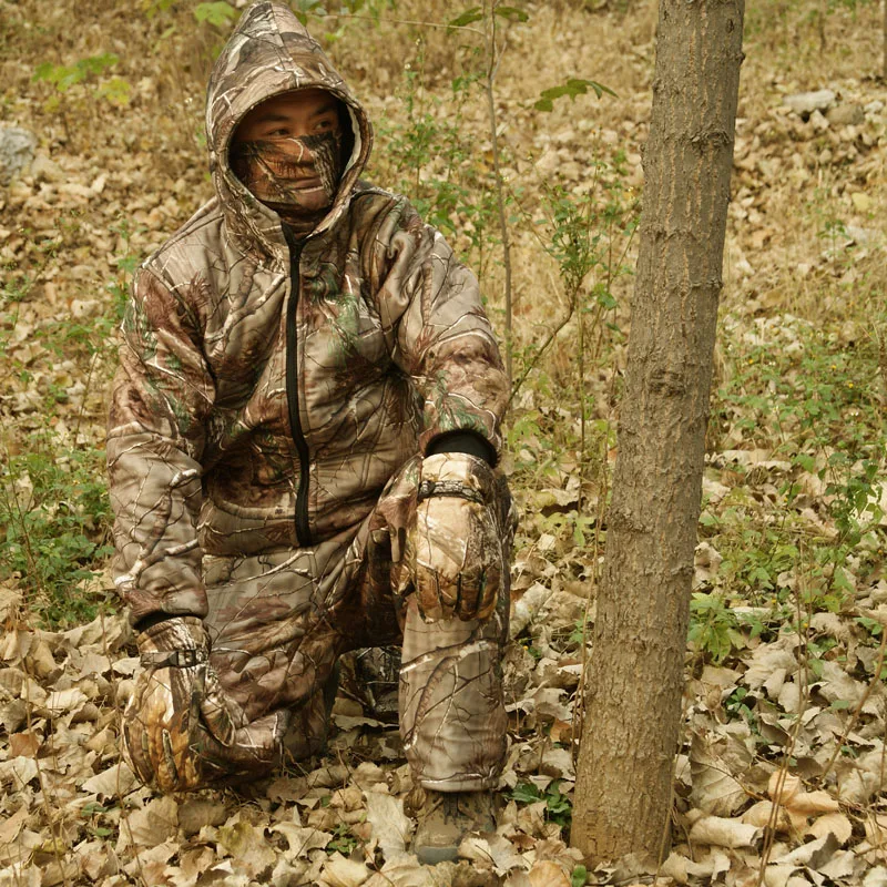 Dead Tree Camouflage Bionic Suits Outdoor Fishing Hunting Shooting Clothes Tactical Camping Climbing Jacket Pants Waterproof Set Dead Tree Camouflage Bionic Suits Outdoor Fishing Hunting Shooting Clothes Tactical Camping Climbing Jacket Pants Waterproof Set