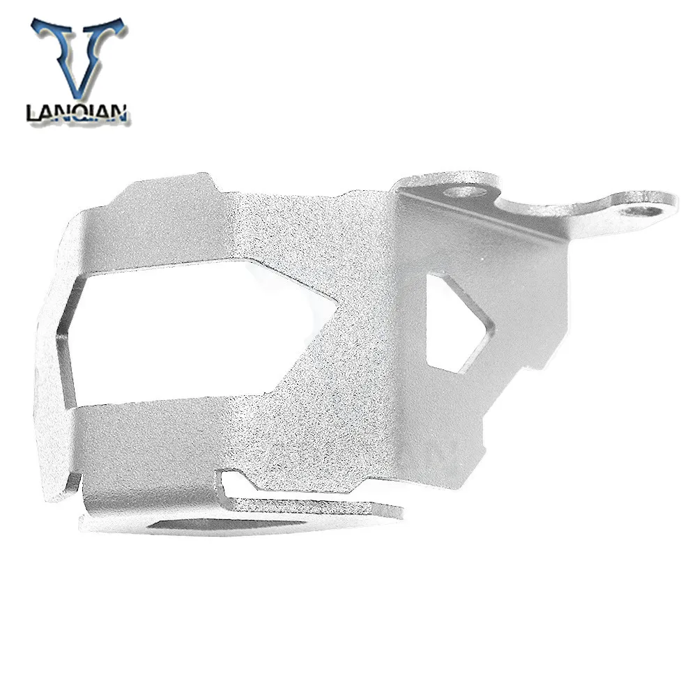 Motorcycle Aluminum front & behind Brake Fluid Reservoir Guard Cover Protect For BMW F700GS 2013 2014 2015 2016 2017 2018