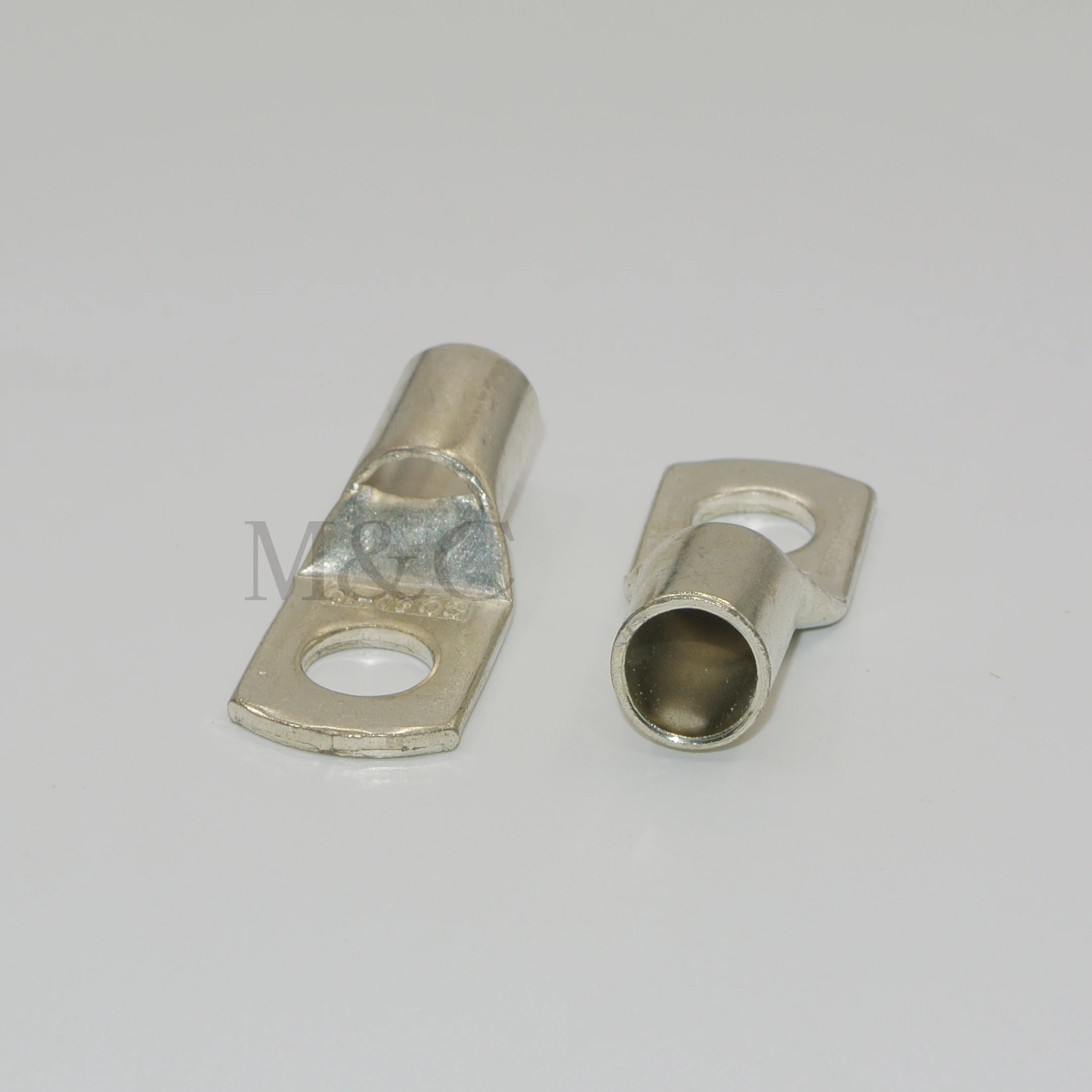 

200pcs/Lot SC16-6 16mm2 6mm SC16-8 16mm2 8mm 5AWG Bolt Hole Tinned Copper Cable lugs Battery Terminals