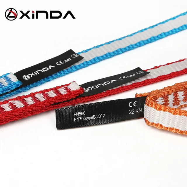 Xinda Outdoor Rock Climbing Equipment Mountaineering Belt Support Protective Sling High Strength Wearable Safety Belts