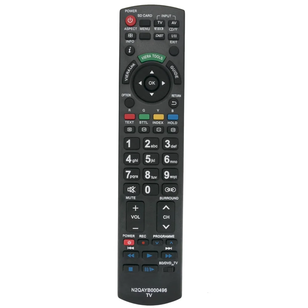 Nuovo Telecomando N2Qayb000496 Per Panasonic Tv Th-L32D25A Th-L37D25A Th-L42D25A Th-P42V20A Th-P50V20A Th-P50Vt20A Th-P54V20A