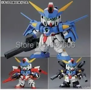 

Japanese anime figures Gundam SD BB -372 Gundam AGE-3 three morphological robot action figure plastic model kits toys