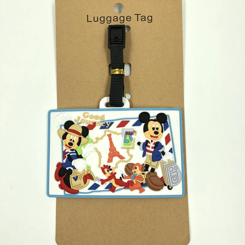 goofy luggage tag
