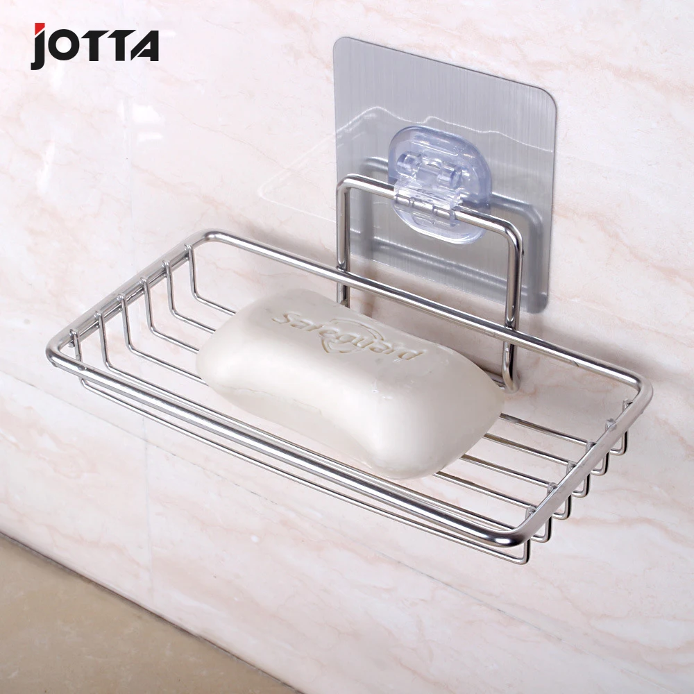 Stainless steel perforation-free soap box creative asphalt soap rack bathroom water filter placement soap rack Stainless steel perforation-free soap box creative asphalt soap rack bathroom water filter placement soap rack