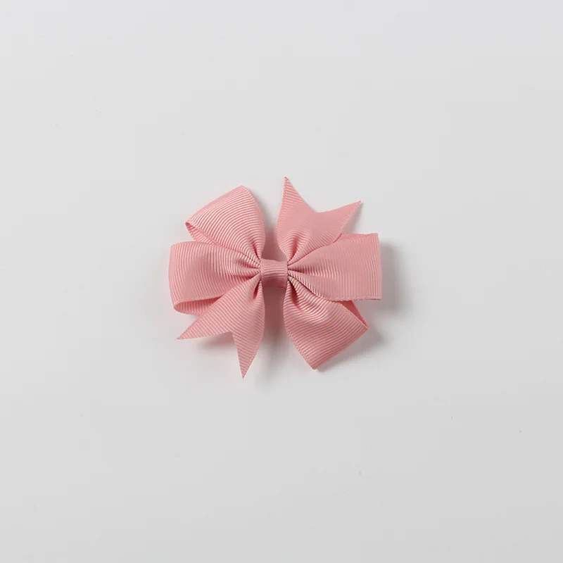 baby headband Yundfly 20pcs/lot Baby Girls Ribbon Bow Clips Hairpins Alligator Metal Hair Bows Clip Headwear Hairbows Hair Accessories designer baby accessories