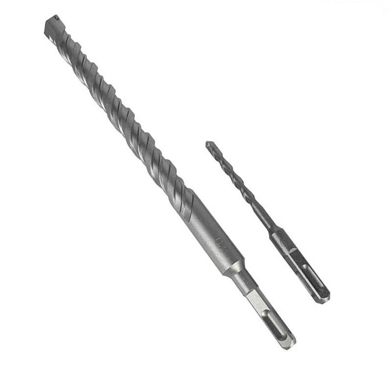 6 PCS Small Large Alloy Twist Drill Bit Set Kits Wood Plastic Metal