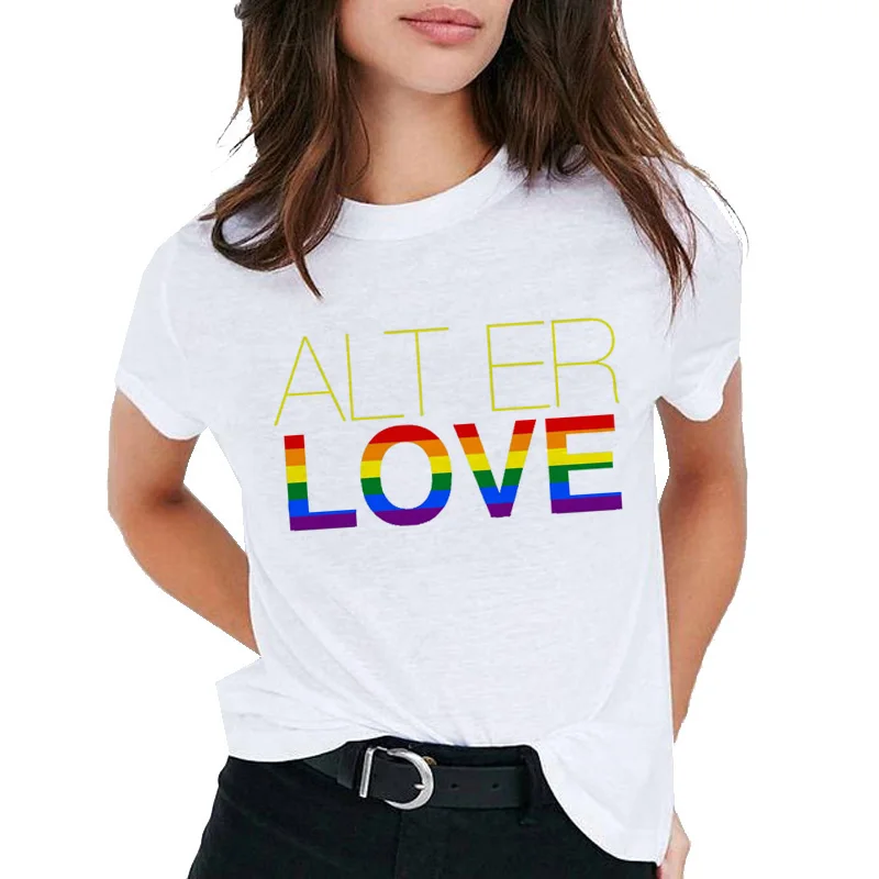 2125 skam t shirt Casual women O-Neck top t-shirt summer tshirt graphic tee shirts alt er love harajuku fashion female harajuku - Цвет: 2125