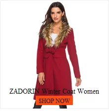 ZADORIN длинное пальто для зимы для женщин одноцветное плотное теплое с длинным рукавом твидовое двубортное шерстяное пальто Блейзер элегантное пальто