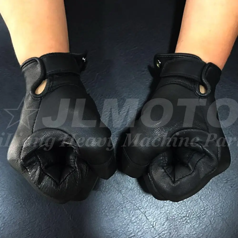 

Vintage full leather Harley motorcycle gloves motorcycle gloves Retro modified gloves SKG-530