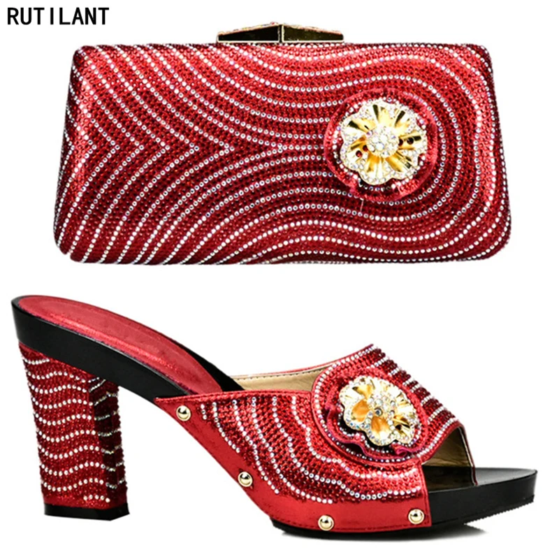 Laatste Rode Kleur Vrouwen Schoenen en Tas In Italië Schoen en Tas Set Afrikaanse Sets 2017 Afrikaanse Italiaanse Schoen en Tas Set met Stenen Laatste Rode Kleur Vrouwen Schoenen en Tas In Italië Schoen en Tas Set Afrikaanse Sets 2017 Afrikaanse Italiaanse Schoen en Tas Set met Stenen