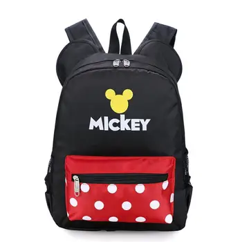 

New Fashion Mickey Schoolbag Minnie for Boys Girls baby Bag Children Backpack Cute Kindergarten Backpack kid School Bags Satchel